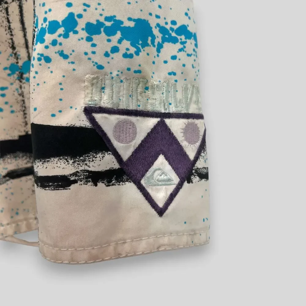 Y2k Quiksilver Board Shorts Men's Surfwear Size Medium